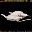 Spaceship-3dprinting-3dprints-miniature-minis-diorama-3dprint-bundle-pack-props-banner-21.jpg 20 Different Spaceship STL Diorama - Minature Collection Pack-Bundle