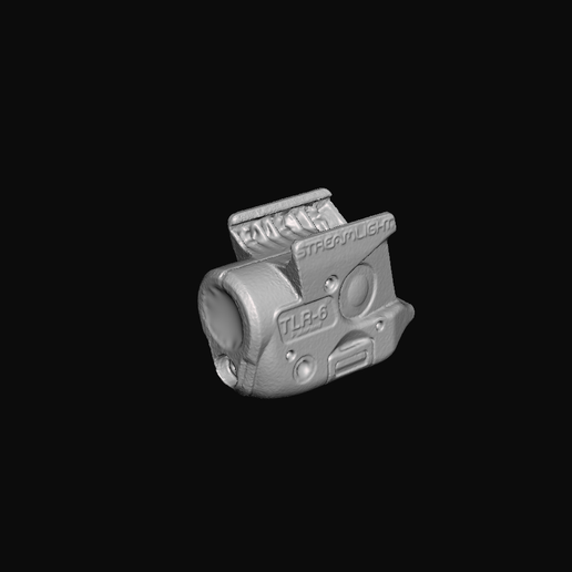Streamlight TLR-6 Sig Sauer P365 Real Size Scan 3D Mold