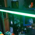 Green.JPG LED light bar and diffuser