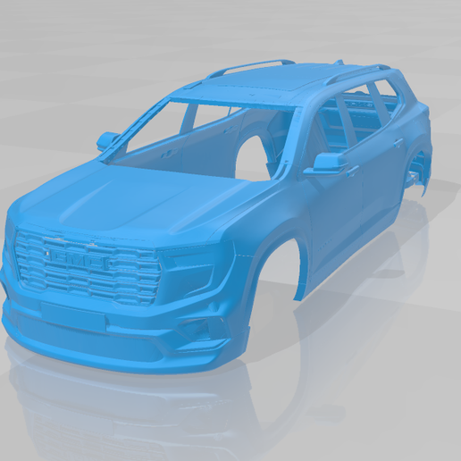 GMC Acadia Denali 2024 – Body Car STL Model 3D model