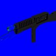 0012e.JPG Cylon Rifle Battllestar Galactica Prop gun 3D print weapon 1:1 scale