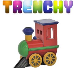Trenchi1.jpg STL-Datei TRENCHY - Druckkontrolltest・Design für 3D-Drucker zum herunterladen