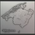 Mallorca-12.png Mallorca / Majorca 3D Relief