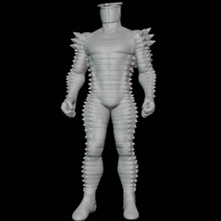Destroyer.png Файл STL Фигурка Разрушителя Доспехов Marvel・Модель для загрузки и 3D-печати