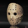 default.5339.jpg Jason Voorhees Mask - Friday 13th Movie 1988 - Horror Halloween Mask