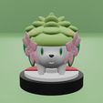 ShayminLandForme3.jpg Pokemon No. 492 Shaymin (Land Forme)
