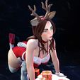 Reindeer-Girl-03.jpg Reindeer Girl - 3D Print Ready