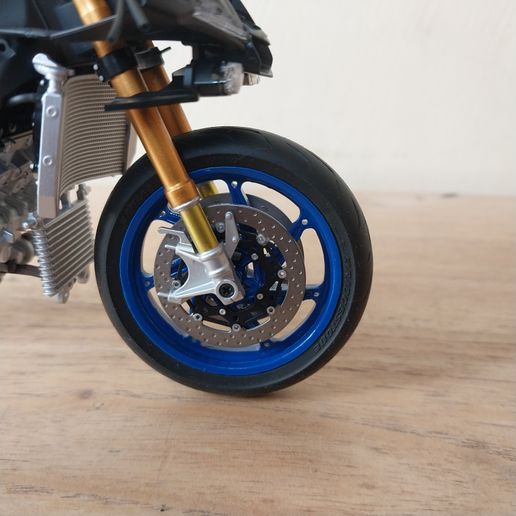 ⬆️ 1/12 Detail up OZ Rims for Tamiya Yamaha YZF-R1M・ STL File for 3D ...