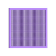 full-grit-squares.stl LED RGB Matrix WS2812B ESP32 WLED 32x32 round square grid screen IKEA picture frame diffusor sound active