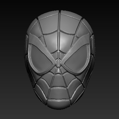 SPIDERMAN-PS4-ATS-VERSION-HEAD-FRENTE.png STL file SPIDERMAN PS4-PS5 ACROSS THE SPIDERVERSE STYLE HEAD SCULPTS・3D print design to download