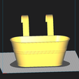 Cura.png Hanging Flower Pot, Railing Fence Hanging Bucket Pots