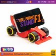 F1-CAR-STAND-PHONE-OK7.png "Formula 1 Shaped Cell Phone Stand: F1 Phone Holder Cell phone stand