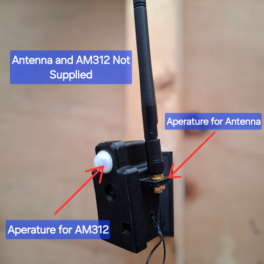 Esp32 Cam Case with articulated stand.