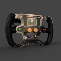 7.png 3D file Formula Renault Steering Wheel Replica・3D printer model to download