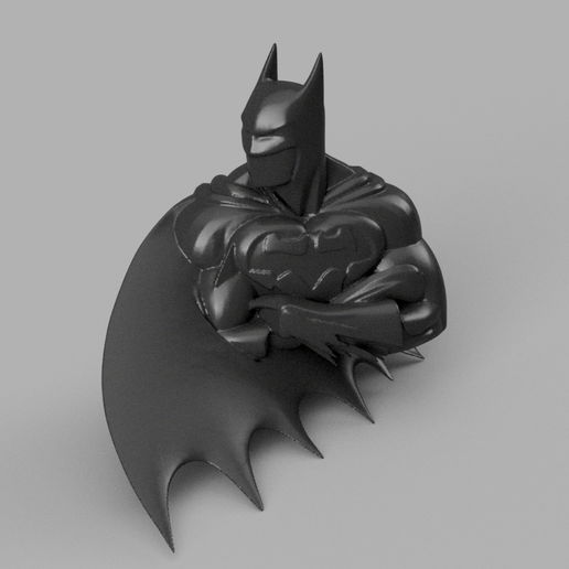 Batman Torso with cape 3D model