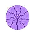 CircleAiO_9pcs.stl Bend/Break the Circles, Fraction Circles, Circle Models
