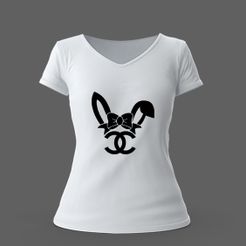 MICKEY-MOUSE-CHANEL.jpg STL file MICKEY MOUSE CHANEL SVG / STL・3D print model to download