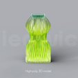 E_10_Renders_0.png Niedwica Vase E_10 | 3D printing vase | 3D model | STL files | Home decor | 3D vases | Modern vases | Floor vase | 3D printing | vase mode | STL