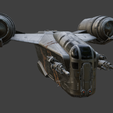razor-crest-3.png Razor Crest 3D Model - Bounty Hunter's Legacy STL