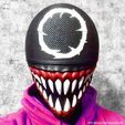 245096885_10226886327243279_5959389396998272580_n.jpg Squid Game Mask - Soldier Venom Mask Fan Art