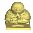 STfront.png Sloth Buddha Tealight Candle Holder