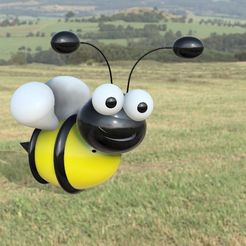 1lsYK65RgZ4.jpg STL file Cool bee・3D printing idea to download