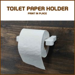 Toilet-paper-holder_1.jpg Minimalist Toilet Paper Holder - Print in Place
