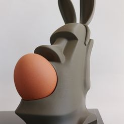 1678798675823.jpg STL-Datei Ostern Moai - Egga Nui Eierhalter・Modell für 3D-Drucker zum Herunterladen
