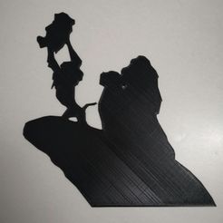 IMG_20200328_231448.jpg Fichier STL Roi lion - lion king - Disney 2D・Plan à imprimer en 3D à télécharger