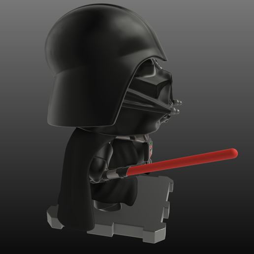 DARTHVADER4.png Télécharger fichier STL gratuit Star Wars DARTH VADER ! • Objet pour imprimante 3D, purakito