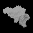 1.png Topographic Map of Belgium – 3D Terrain