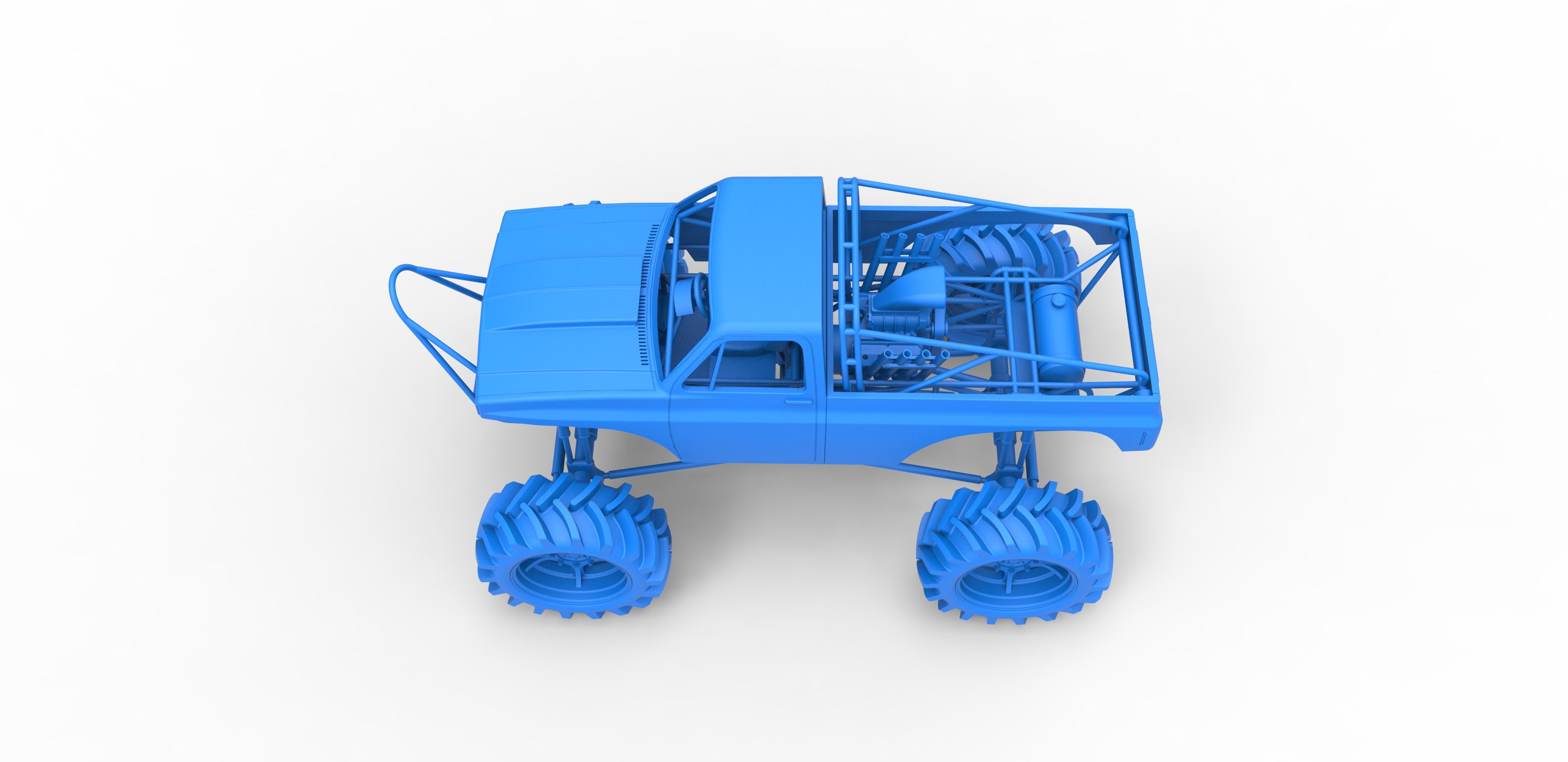 57.jpg Archivo 3D Camión de lodo de fundición a escala 1:25・Objeto de impresión 3D para descargar, CosplayItemsRock