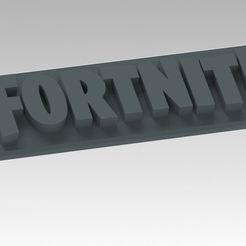 Fortnite.jpg Download STL file Fortnite Key Chain • 3D print object, Hakan-Seymen