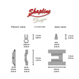 Schéma2-1H0-853-585-V2.png Staples and end caps for body side moldings 1H0853585 / 1H0853585B