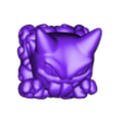 haunter_v1_keycap.stl gengar evolutions Keycaps - Механическая клавиатура