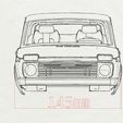 2.jpg Lada Niva with interior chassis WPL C 3D print RC bodies