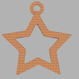 62.png Hollow christmas star X76