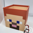 steve4.png Minecraft Steve piggy bank