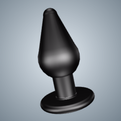 try1.png Download STL file Anal plug (jewel like) • 3D printing model, cokinou