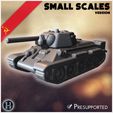 3.jpg OT-34 char lance-flammes (version petite échelle) - Armée soviétique WW2 Second Monde Front de l'Est Ostfront RPG Mini Hobby