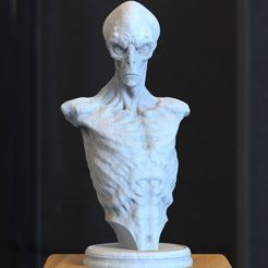 alienex.jpg STL file Alien Bust・Model to download and 3D print