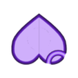 Heart pendant 1 V2.stl Colgante Corazón con Luces