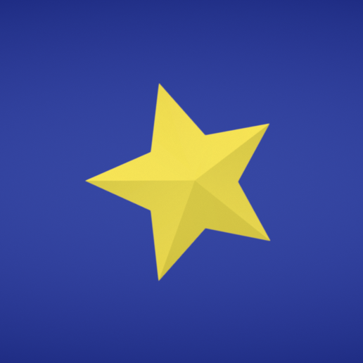 Star 3D model preview