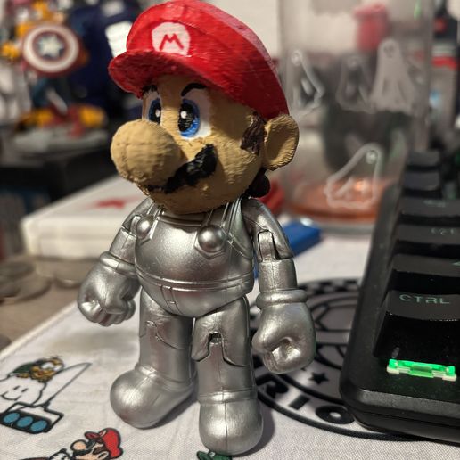 3d printed super mario 64 figure