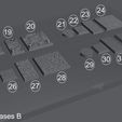 os a 8 © Pac 28mm Bases B WW1 French Squad - Wargame - 28mm - Files Pre-supported