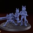 -NEKO GUARD = 7 Neko Guard - Heavy Weapon Teams Upgrade Kit