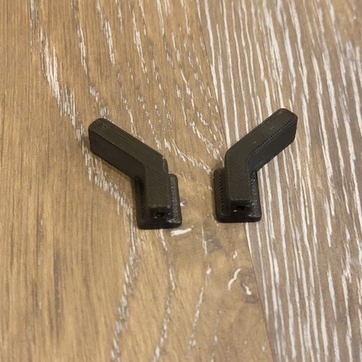 Split Flat Mount Antenna Guides 3D model