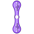 symbol a.stl Spinner Keychain