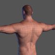 15.jpg Animated Naked Man-Rigged 3d game character Low-poly 3D model