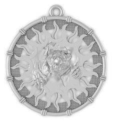 1.jpg bear head pendant medallion jewelry 3D print model